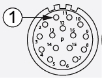 Plug - 16 Signal Contacts
