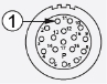 Plug - 17 Signal Contacts
