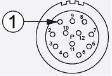 Plug - 12 Signal Contacts