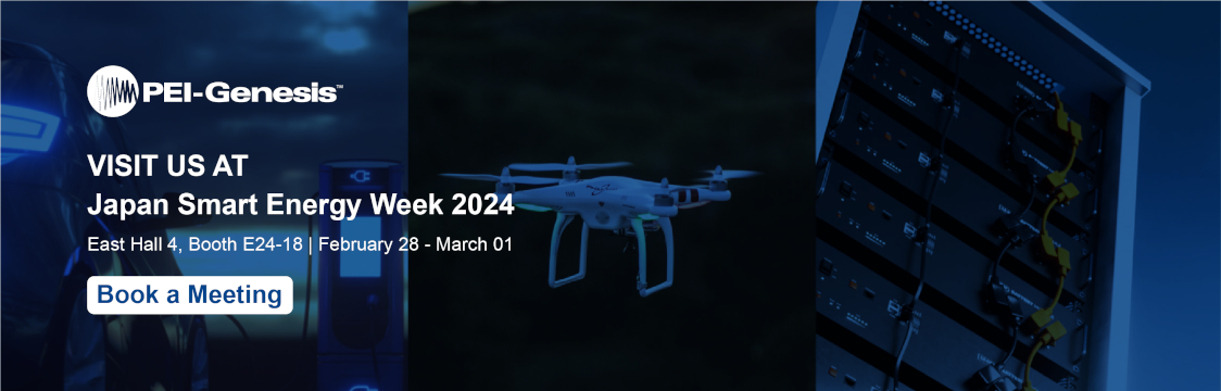 PEI-Genesis Exhibits at Smart Energy Week in Tokyo, Japan