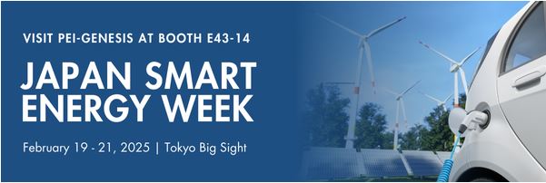 PEI-Genesis Exhibits at Smart Energy Week in Tokyo, Japan