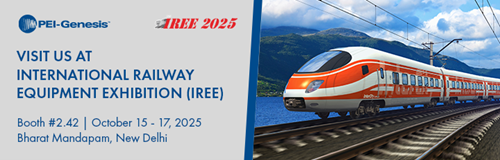 PEI-Genesis to Exhibit at India International Railway Equipment Exhibition (IREE) 2025 in New Delhi