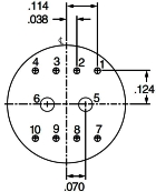 Pin Connector 9-201, 11-201 Pin Connector 9-201, 11-201