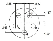 Pin Connector 10-5, 12-5 Pin Connector 10-5, 12-5