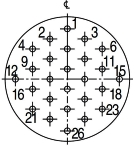 Socket Connector 10-26, 12-26 Socket Connector 10-26, 12-26