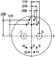 Pin Connector 12-201, 13-201, 15-201 Pin Connector 12-201, 13-201, 15-201
