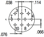 Pin Connector 7-10, 9-10 Pin Connector 7-10, 9-10