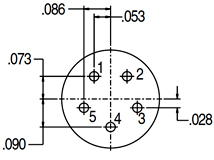 Pin Connector 7-25, 9-25 Pin Connector 7-25, 9-25