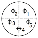 Socket Connector 7-25, 9-25 Socket Connector 7-25, 9-25