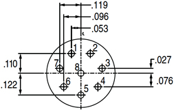Pin Connector 8-28, 10-28 Pin Connector 8-28, 10-28