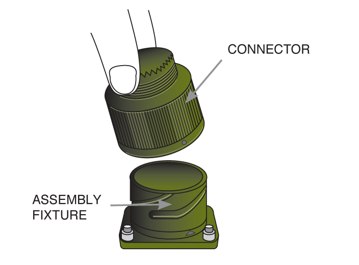 Amphenol ACA-B Contact Insertion Step 4