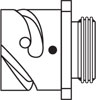 30 Rear Wall Mount with Accessory Thread