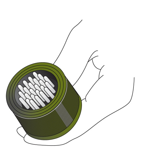 Amphenol ACS/ACC Contact Insertion Step 5