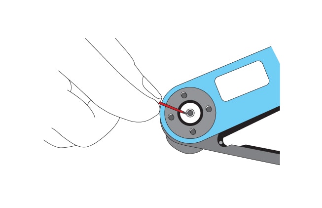 Amphenol ACS/ACC Crimp Tool Operation Step 6