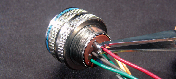 MIL-DTL-38999 Series II Contact Insertion Step 3 