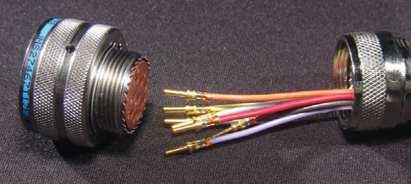 Amphenol Luminus Contact Insertion Step 1