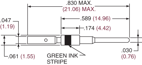 Pin Contact Size 22