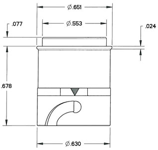 Twist Lock Inline Receptacles Shell Size 10