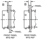 MS3470 (MB10) Narrow Flange / MS3472 (MB11) Wide Flange
