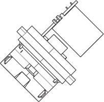 Flanged Straight Metal Insert