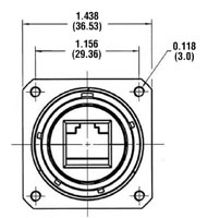 Through Bulkhead Receptacle 2