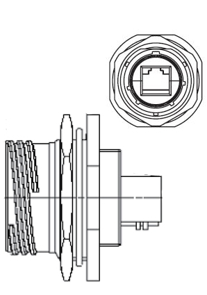 Jam Nut Receptacle Figure 1