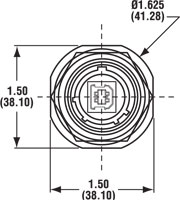 Jam Nut Receptacle Diagram 2 