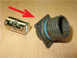 Receptacle Assembly USB-A Step 1 