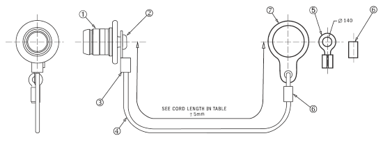 Metal Dustcap for Receptacles 