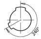 Plug Keyway Orientation (D)