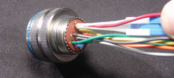 SJT Series MIL-DTL-38999 Contact Extraction Step 2