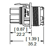 Female Panel Mount SK7-021M05