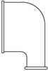 TP Right Angle Endbell