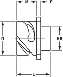 MIL-DTL-5015 CT 2 Styles Side View