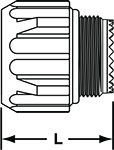 CB Series 5015 CB 4, 6 Styles L Dim