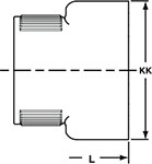 CB Series 5015 CB 4, 6 Styles R Endbell
