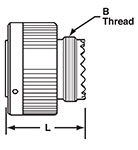 CB Series 5015 CB 6 Styles with N Endbell L1 Dim