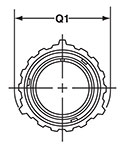 CB Series 5015 CB 6 Styles with N Endbell Q1 Dim