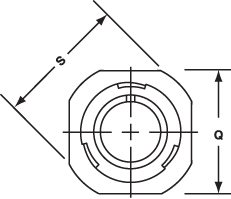 MIL-DTL-5015 CTB 1 Styles with E Endbell Top View