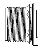 7 Jam Nut Receptacle