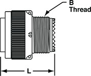 CT Series 5015 CT 6 Styles with N Endbell B Thread
