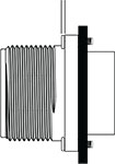 CT Series 5015 CT Panel Thickness Front Mount