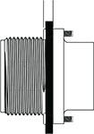 CT Series 5015 CT Panel Thickness Rear Mount
