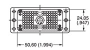 DL-DLM2-96 Receptacle Back View