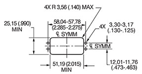 DL/DLM3-60 Panel Cutout