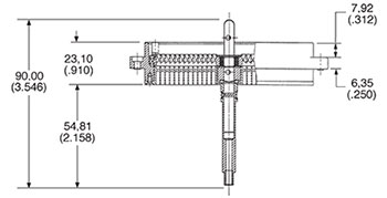 DL/DLM5-260 Plug Side View Crimp