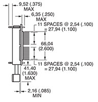 DL4-624 Receptacle Side View 2
