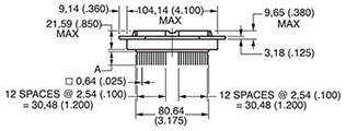 DL4-624 Receptacle Side View Crimp 2