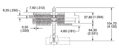 DLM6-360 Plug Side View PC