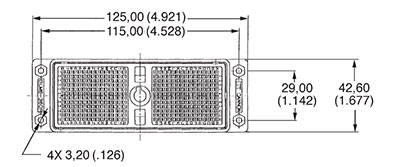 DLM6-360 Receptacle Front View